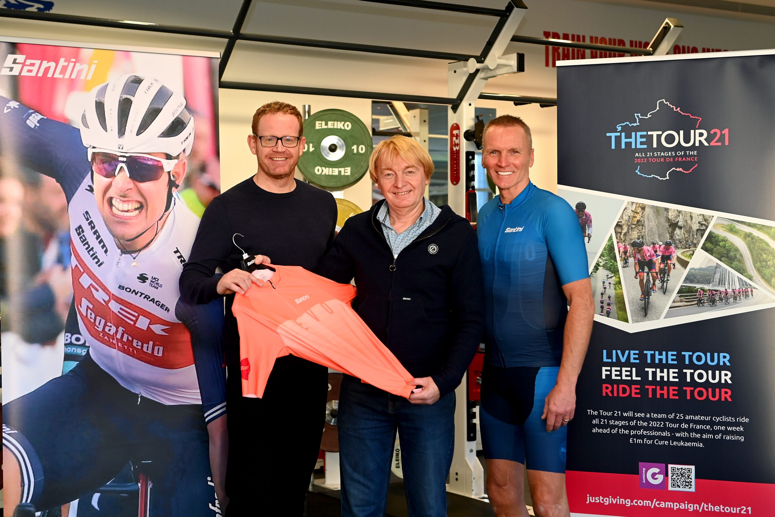 Santini named as Official Kit Supplier for Cure Leukaemia & The Tour 21