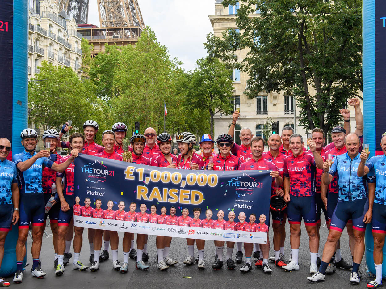 The Tour 21 Team Pass £1million for Cure Leukaemia